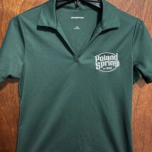 POLAND SPRING COLLARED DRI FIT